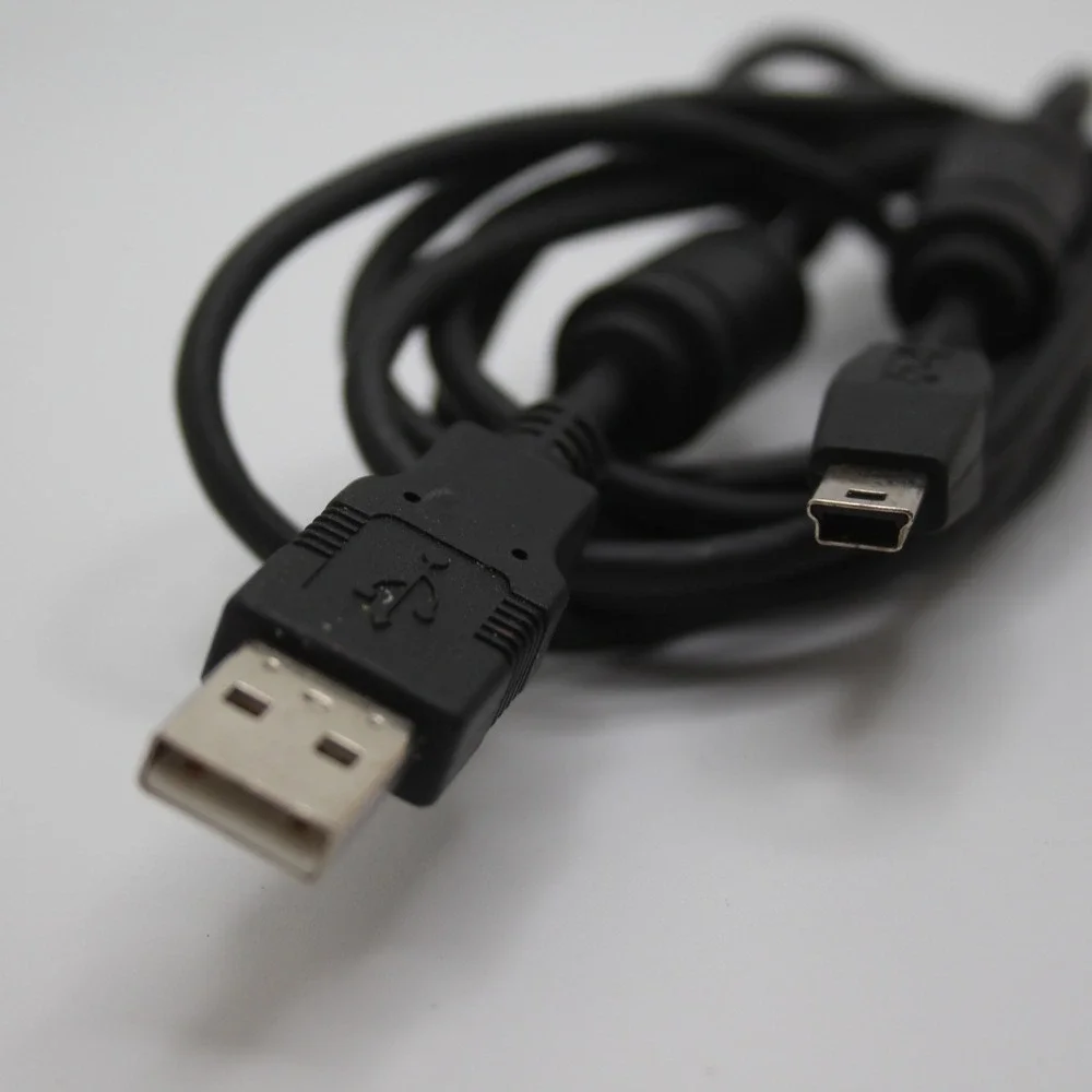 USB Cables Lot Mini A‎ B Data Sync Charger Cord Wire Universal Black White